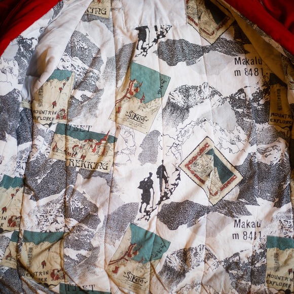 Vintage Red Iditarod Expedition sleddog coat, size Medium, British mist brand? - Picture 3 of 8